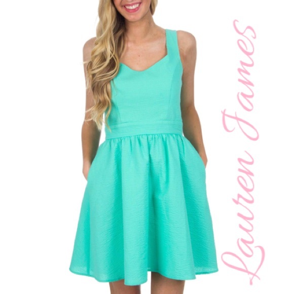 Lauren James Dresses & Skirts - NWOT Lauren James | The Garrison Seersucker  Dress